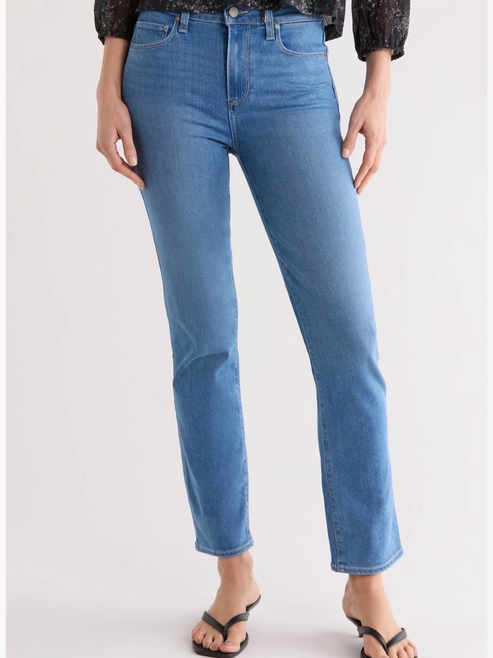 Paige Hoxton Slim Straight Leg Jeans